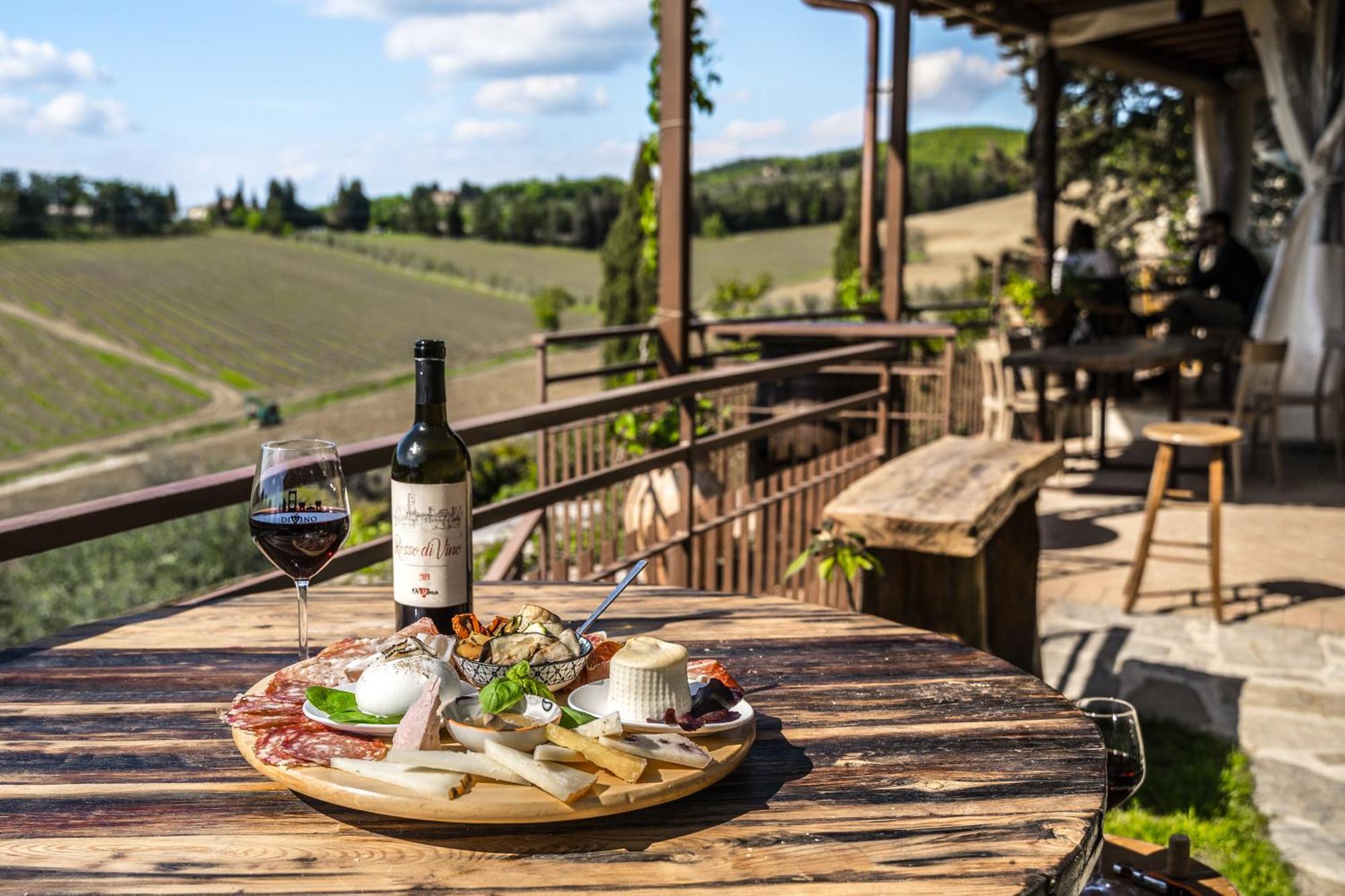 Casa Del Viandante Romea Del Chianti - Badia A Passignano Appartement Badia A Passigano Buitenkant foto