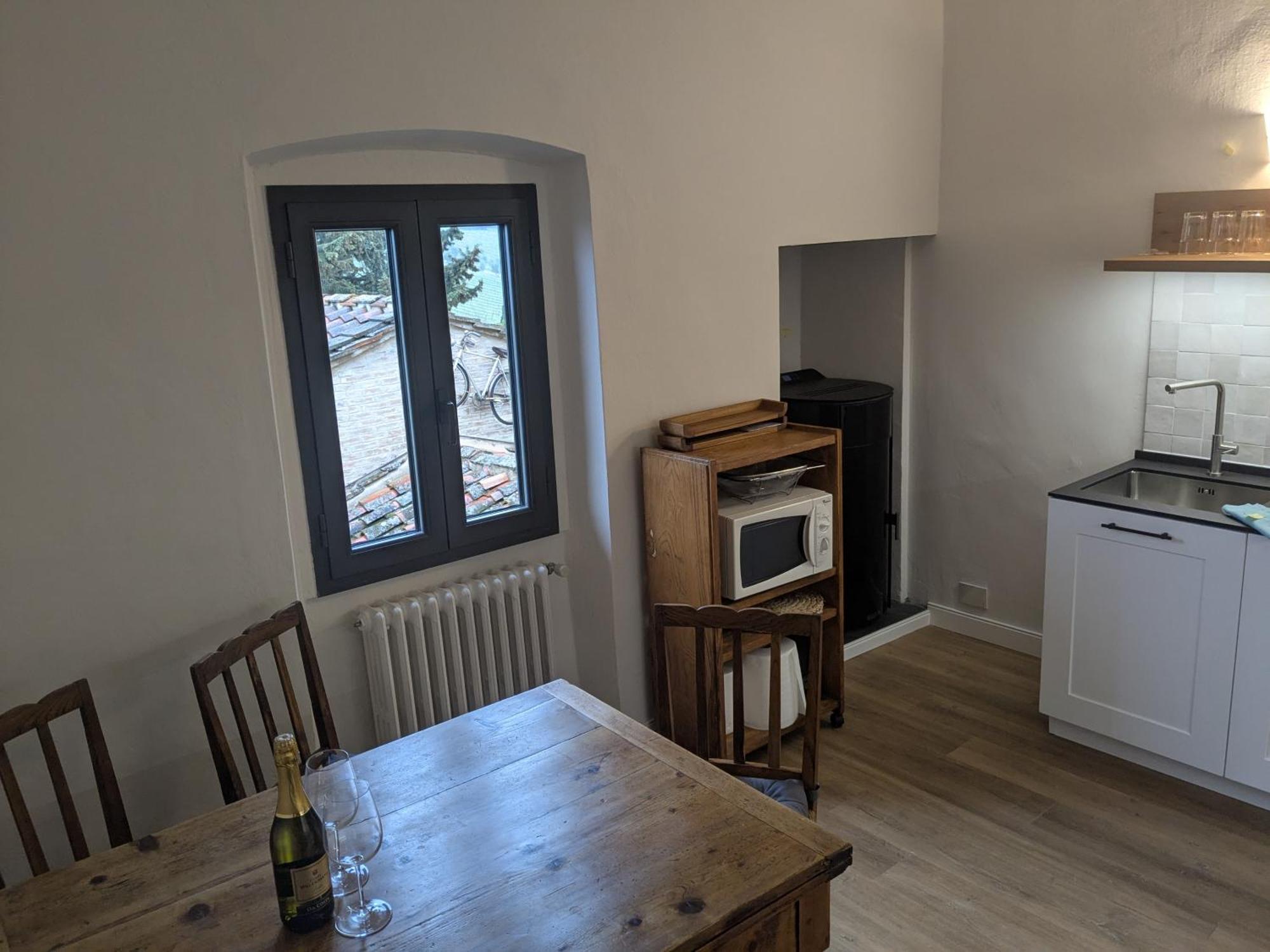 Casa Del Viandante Romea Del Chianti - Badia A Passignano Appartement Badia A Passigano Buitenkant foto